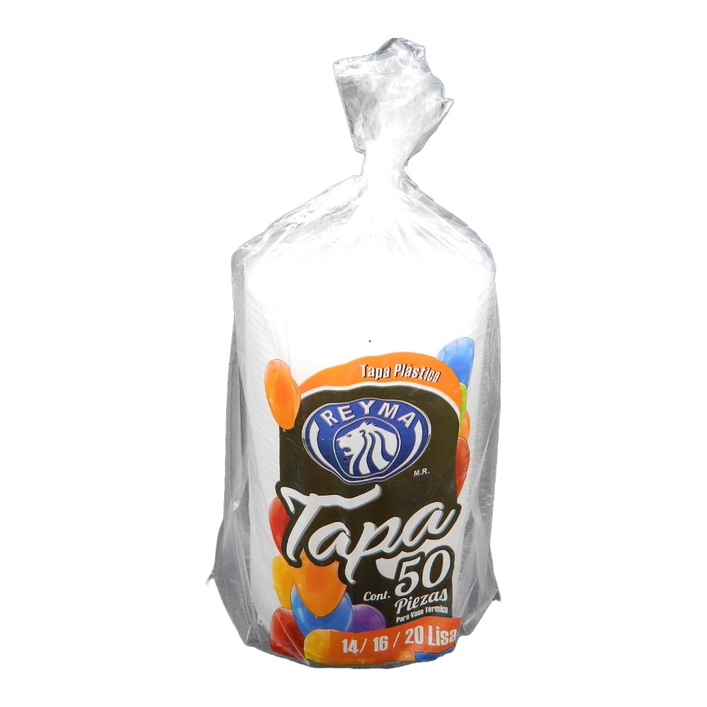 Tapa P/ Vaso Termico #14 C/ 50 pzs C/ 40 pqts Reyma