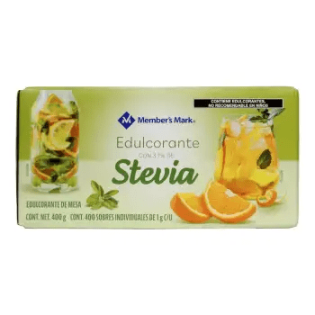 Endulzante Stevia 1 gr C/ 400 sobres