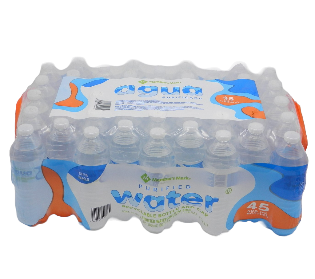 Agua Purificada 500 C/ 45 pzs ml Members