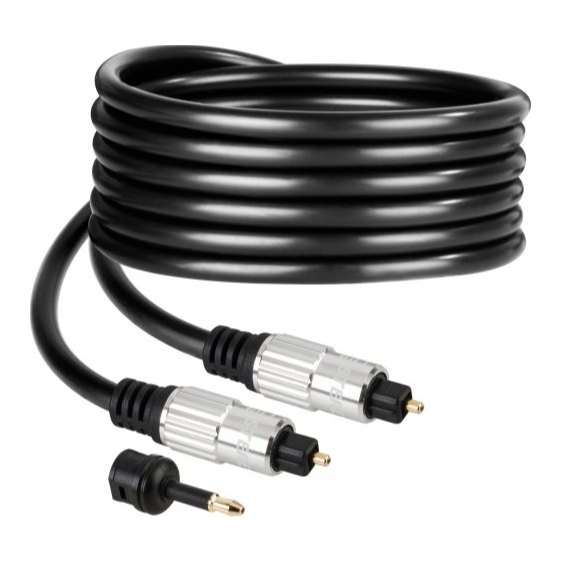 Cable Audio Toslink Fibra Optica 2 mts Steren
