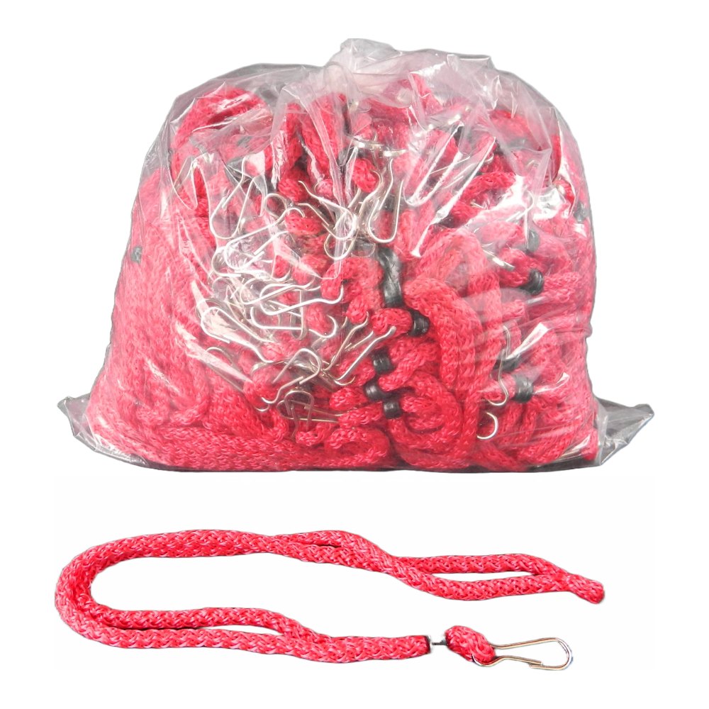 Cordon P/ Gafete Grueso Rojo C/ 100 pzs Mexiquense