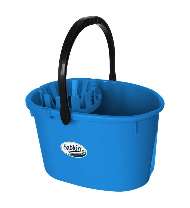 Cubeta Exprimidora 19 Lts Azul Sablon