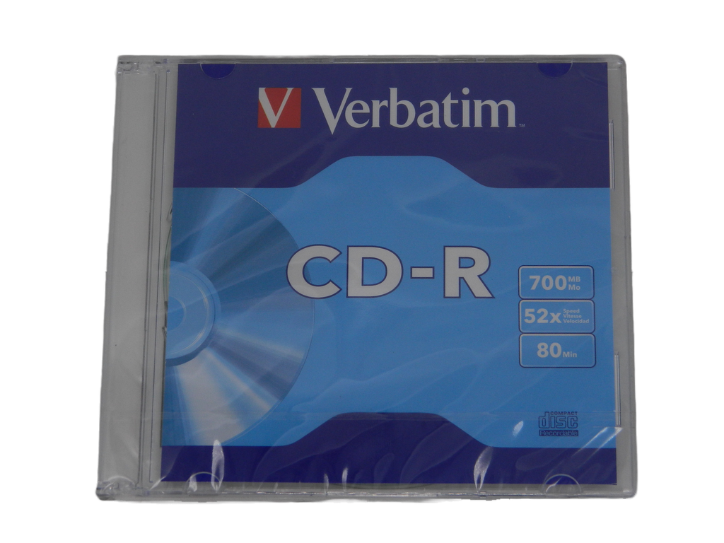 Disco CD-R Individual 52X Verbatim