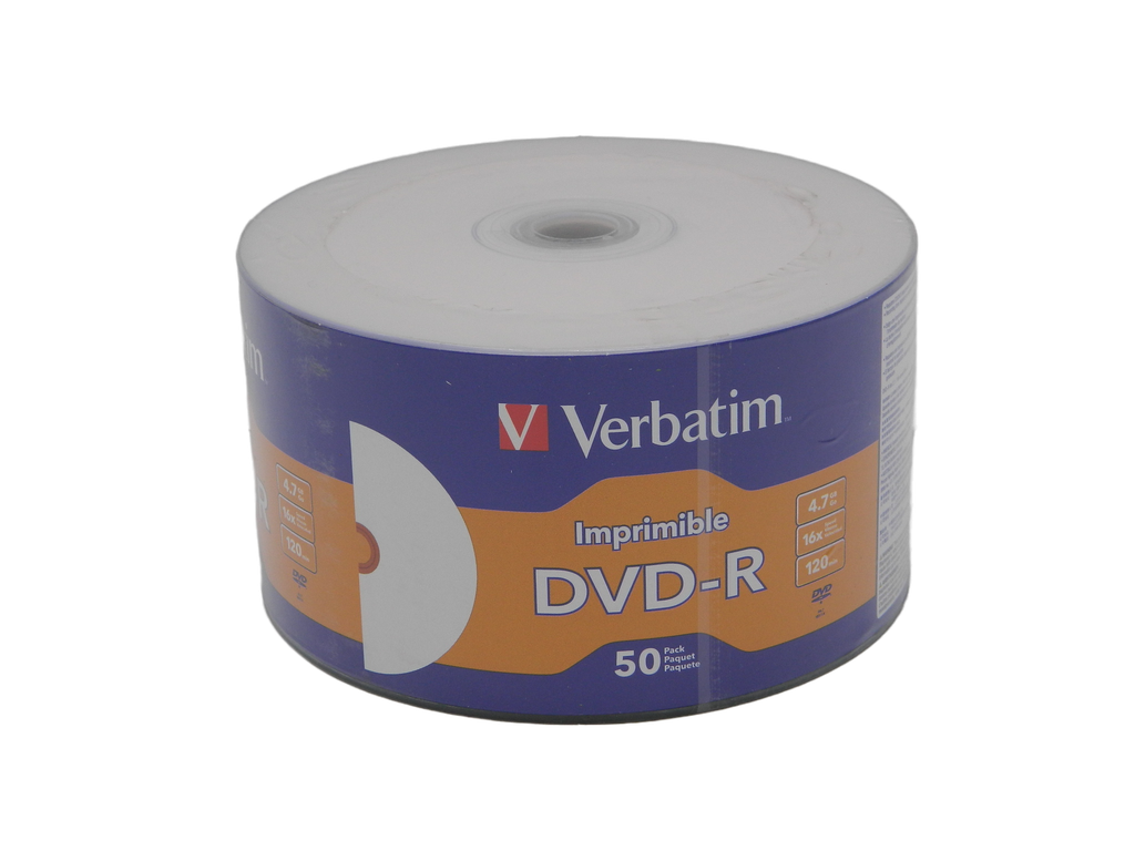 Disco DVD-R Torre C/ 50 pzs 16X Verbatim