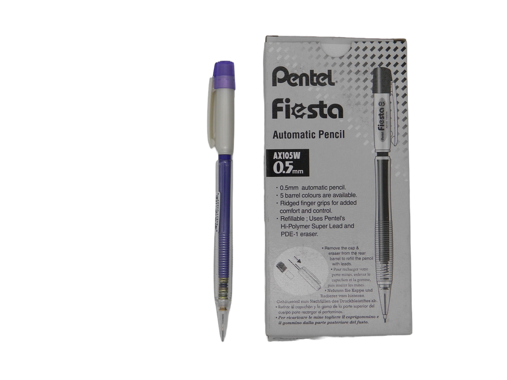 Lapicero Fiesta 0.5 mm Morado C/ 12 pzs Pentel