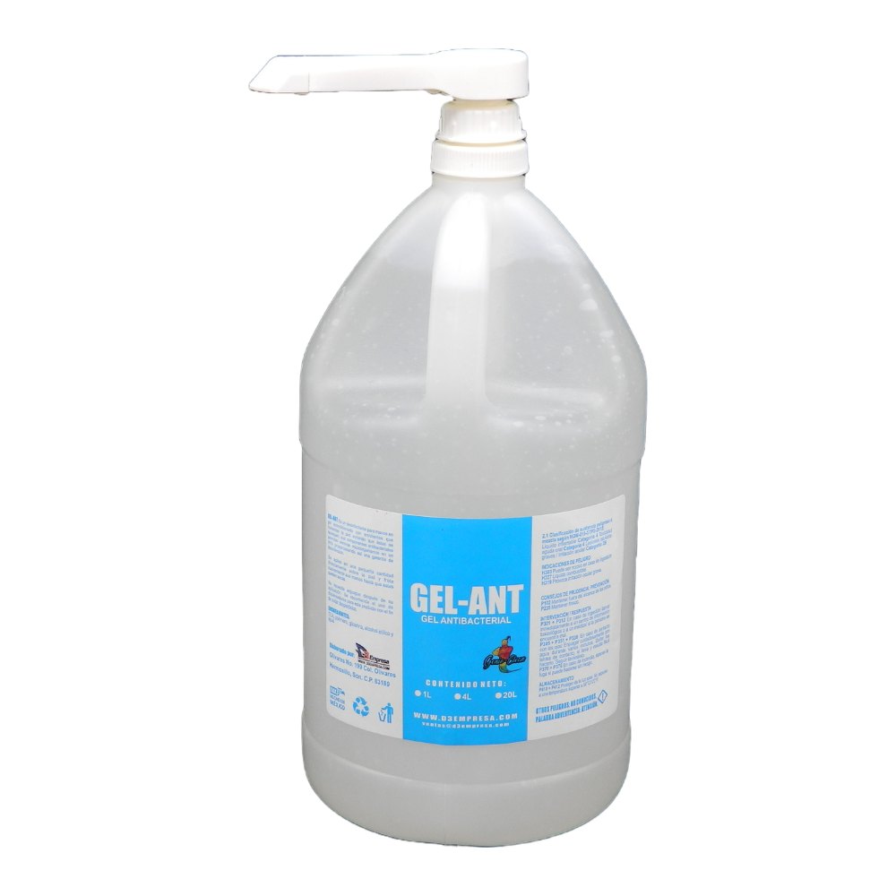 Gel Antibacterial C/ Dosificador Galon D3