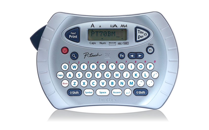 Impresora Portatil Etiquetas Plasticas PT70BM Brother
