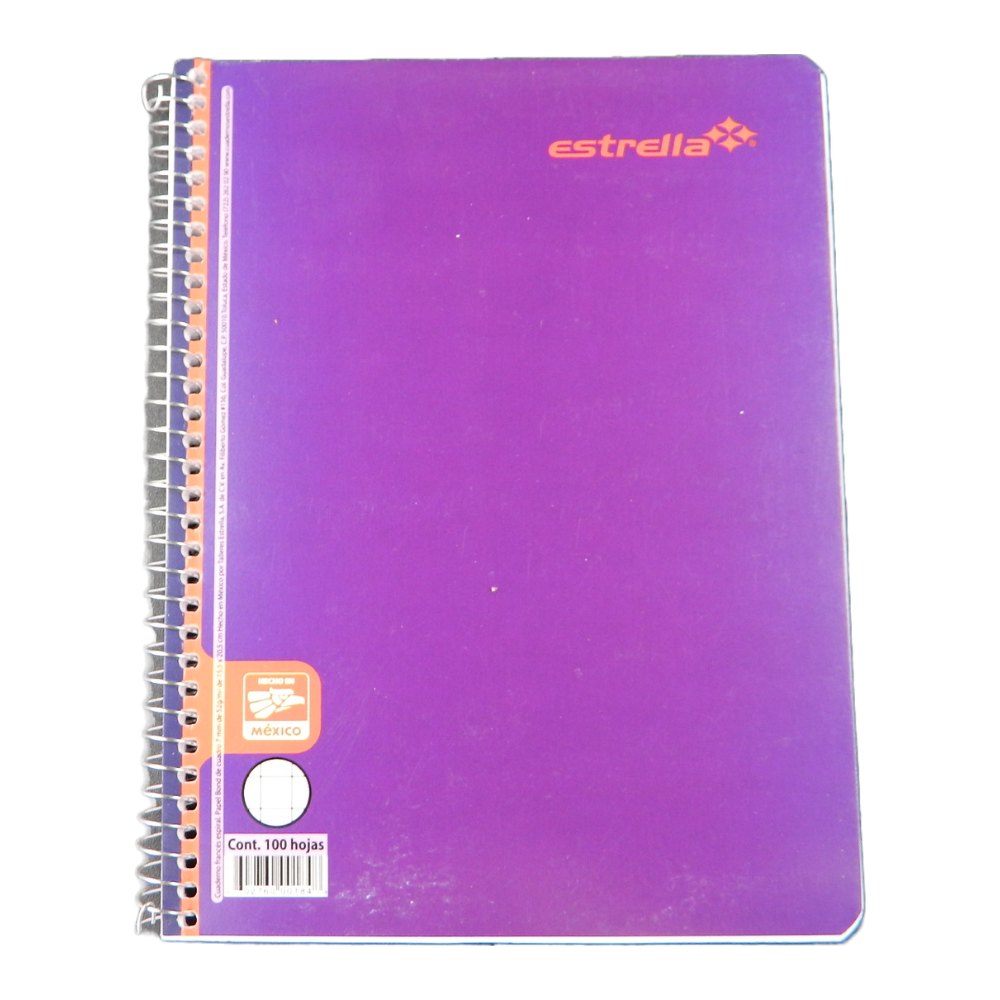 Cuaderno F/ Francesa Cuadro 7 C/ 100 hjs Estrella