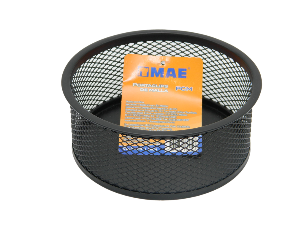 Porta Clips Mesh Negro Mae