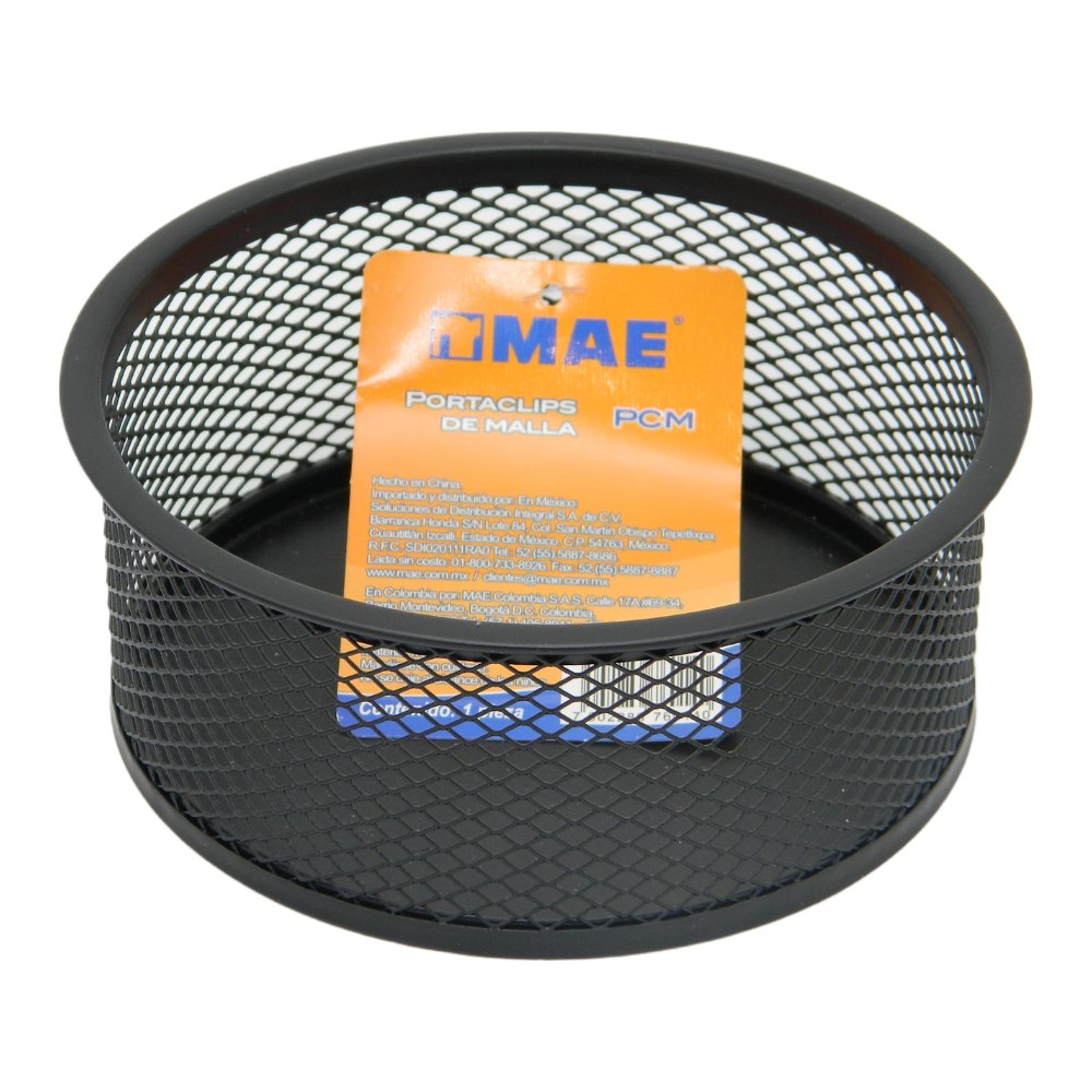 Porta Clips Mesh Negro Mae