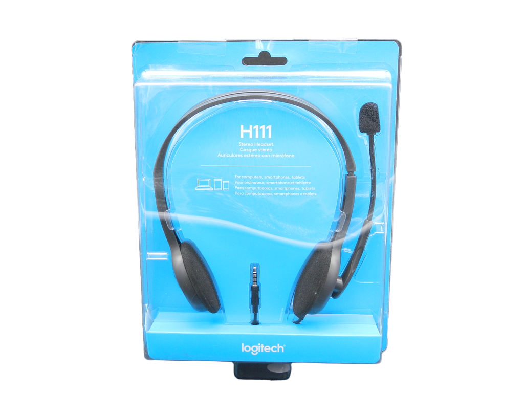 Audifonos Diadema C/ Microfono Gris H111 Logitech