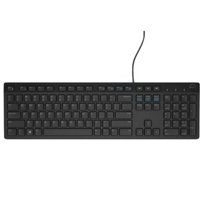 Teclado Alambrico Usb Negro KB216 Dell
