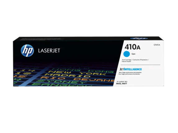 Toner HP 410A Cian