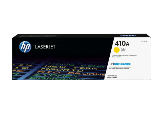 Toner HP 410A Amarillo