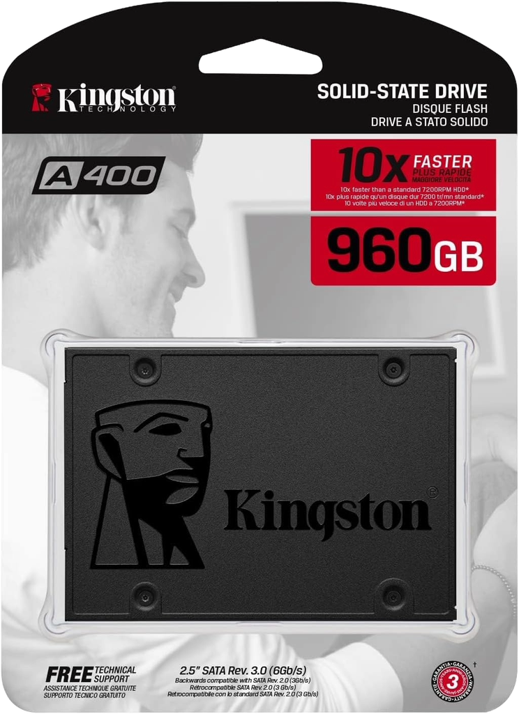 Disco Duro SSD 960 Gb Serial ATA III Kingston