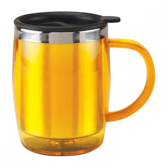 Taza Termica Burgos Amarillo PromoOpcion