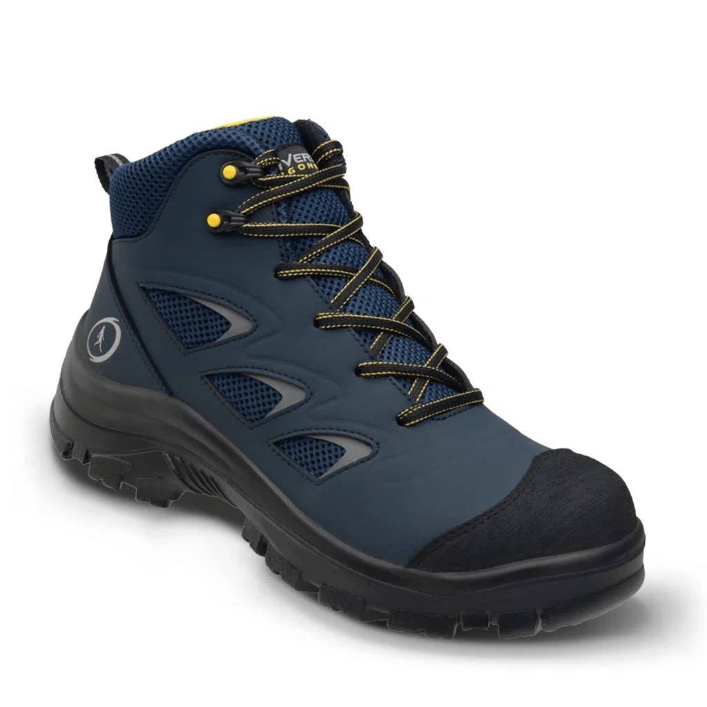 Bota Casual Industrial Micropiel Dielectrico C/ Punta Azul Spyg2 Riverline