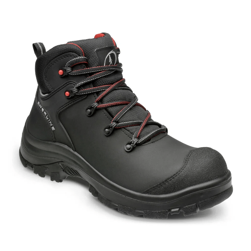 Bota Casual Industrial Micropiel Dielectrico C/ Punta Negro Attitude Riverline