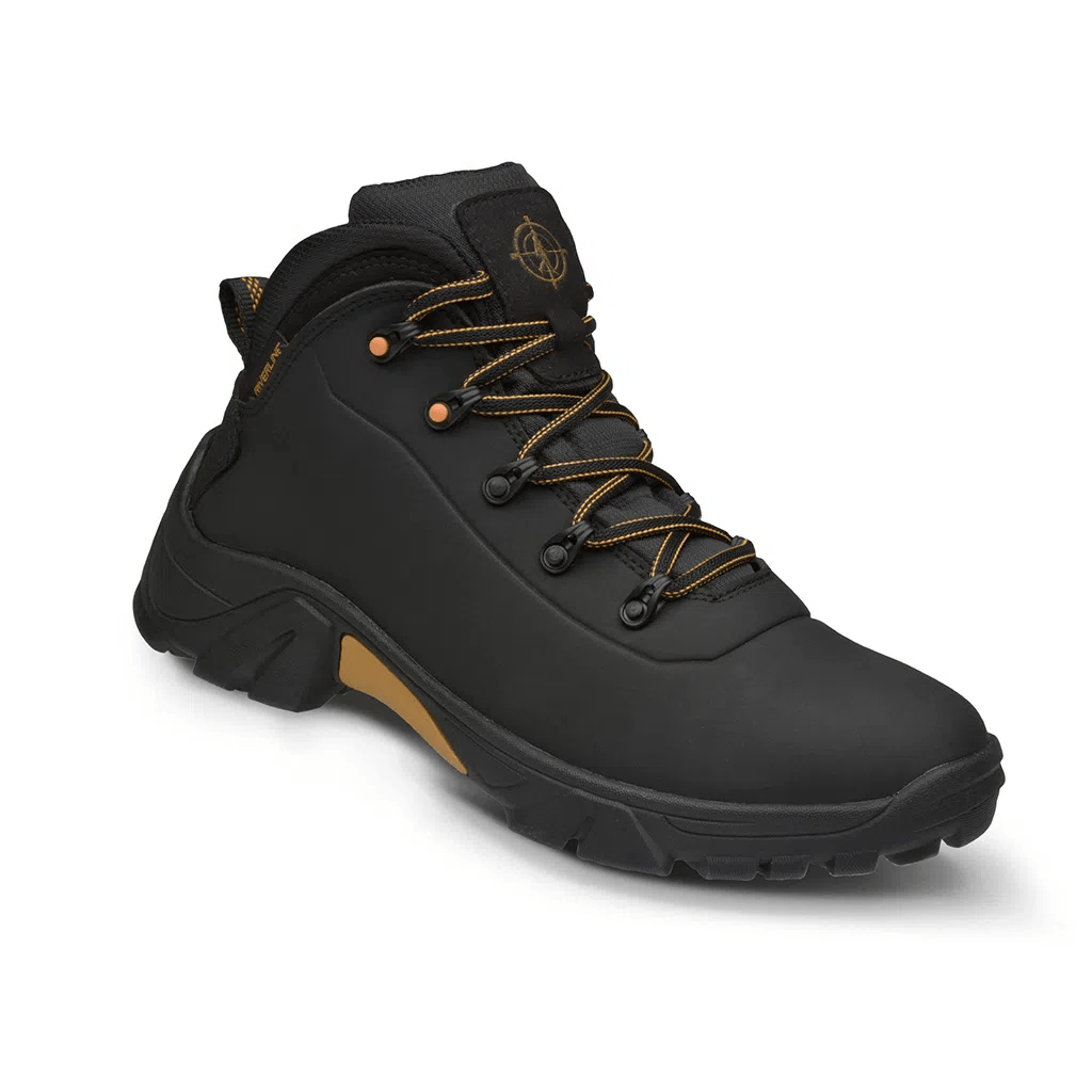 Bota Trabajo Micropiel Dielectrico Negro Hiking Riverline