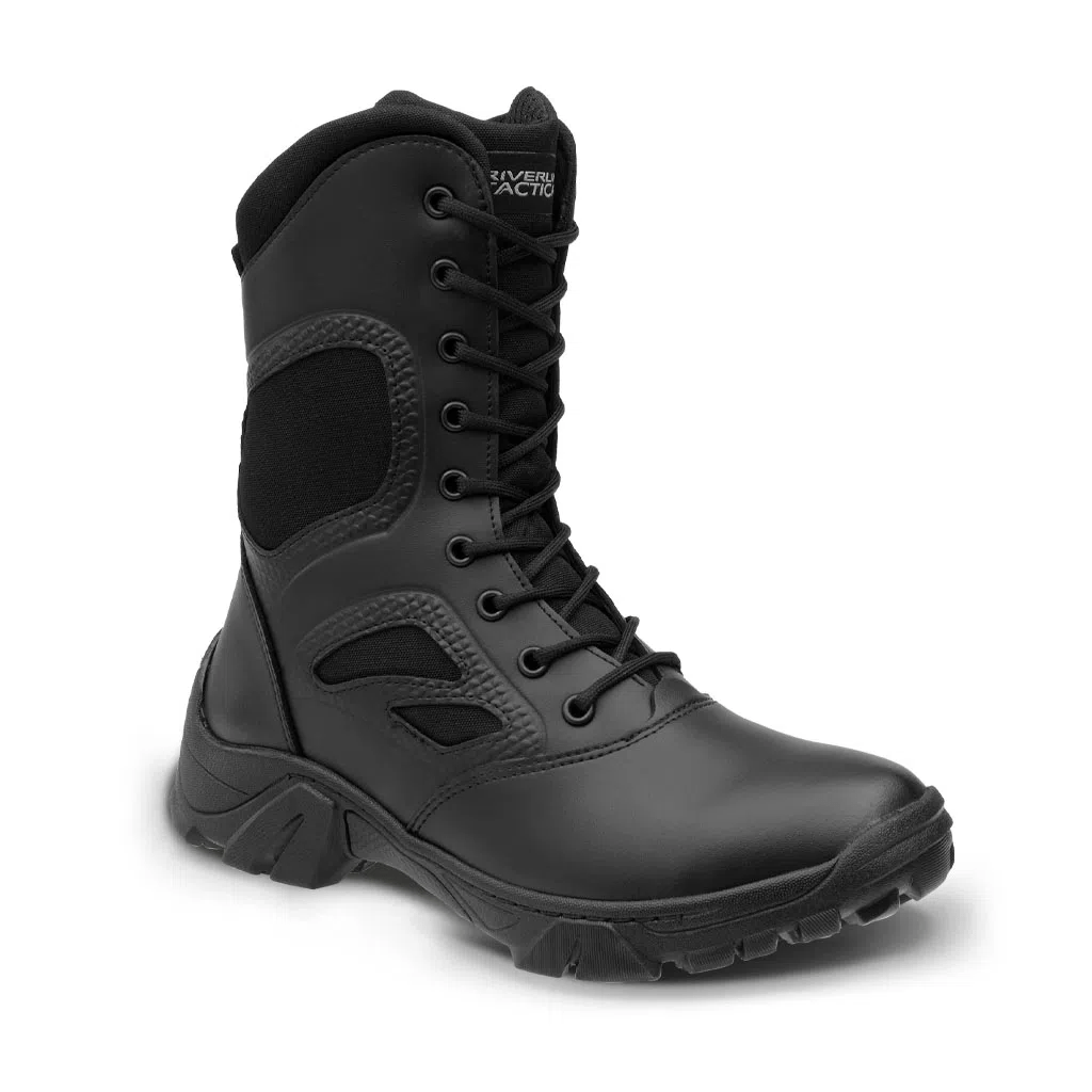 Bota Tactica Micropiel Dieletrico Negro Swtg3 Riverline