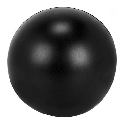 Pelota Anti-Stress Lisa Negro PromoOpcion