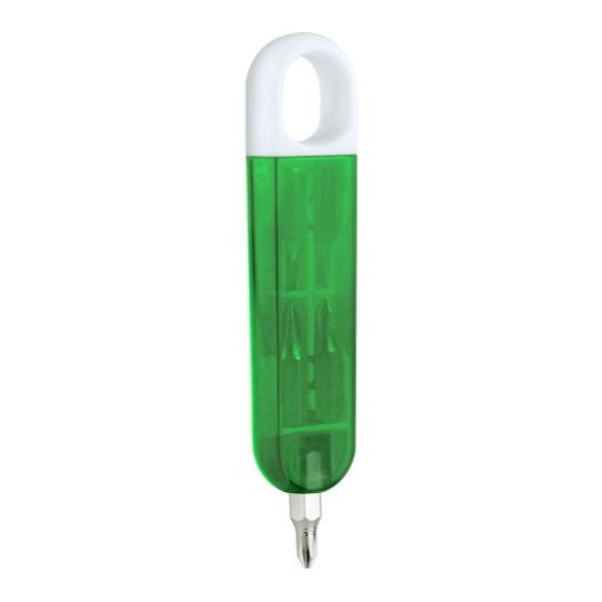 Desarmador Azuer Verde Traslucido PromoOpcion
