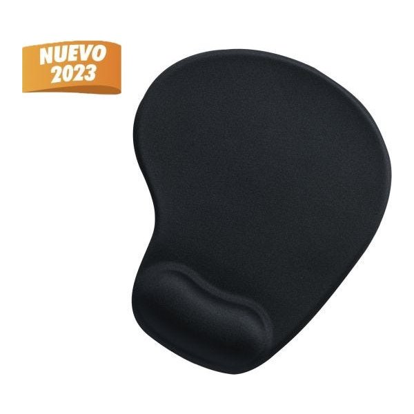 Mouse Pad Ergonomico Gel Negro Leon PromoOpcion