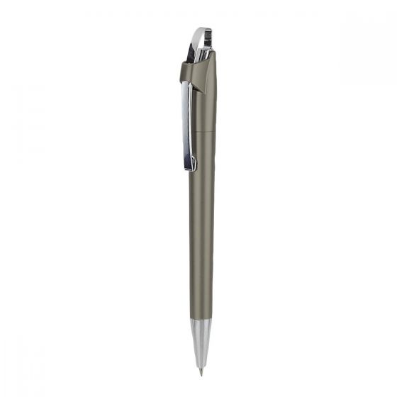 Boligrafo Celio Gris  Metalico PromoOpcion
