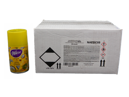 [001520] Repuesto Aromatizante Aerosol 180 grs Piña Colada C/ 12 pzs Wiese