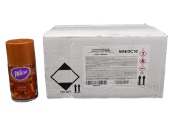[001523] Repuesto Aromatizante Aerosol 180 grs Canela C/ 12 pzs Wiese