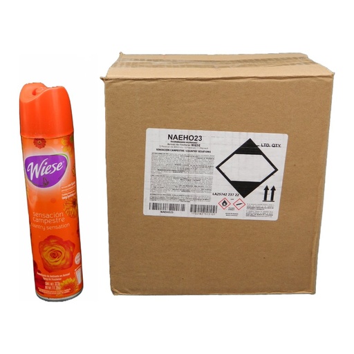 [001541] Aromatizante Aerosol 400 ml Sensacion Campestre C/ 12 pzs  Wiese