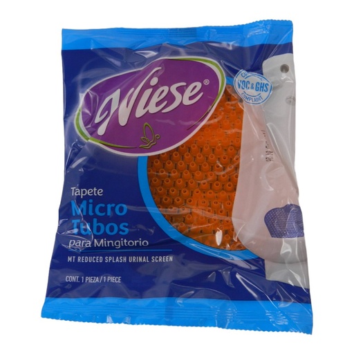 [001604] Tapete Anti-Salpicadura Mango/Naranja C/ 10 pzs Wiese