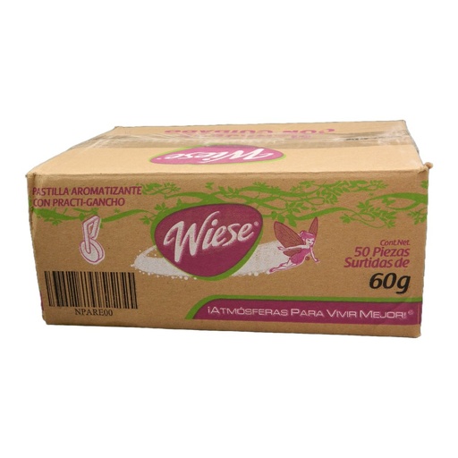 [001607] Pastilla P/ WC 60 grs C/ 50 pzs Wiese