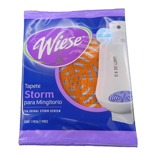 [001614] Tapete Storm Mango/Naranja C/ 12 pzs Wiese