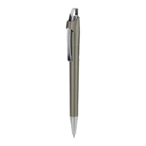 [001777] Boligrafo Celio Gris  Metalico PromoOpcion