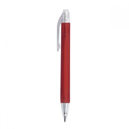[001810] Boligrafo Furor Rojo Traslucido PromoOpcion