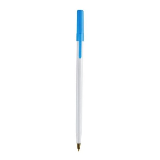 [001826] Boligrafo Slim Azul Cielo PromoOpcion