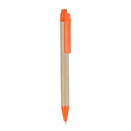 [001833] Boligrafo Planet Naranja PromoOpcion