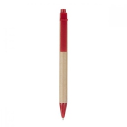 [001834] Boligrafo Planet Rojo PromoOpcion