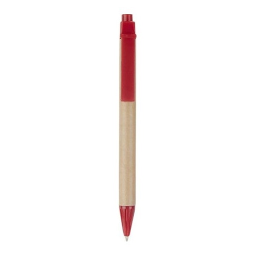 [001834] Boligrafo Planet Rojo PromoOpcion