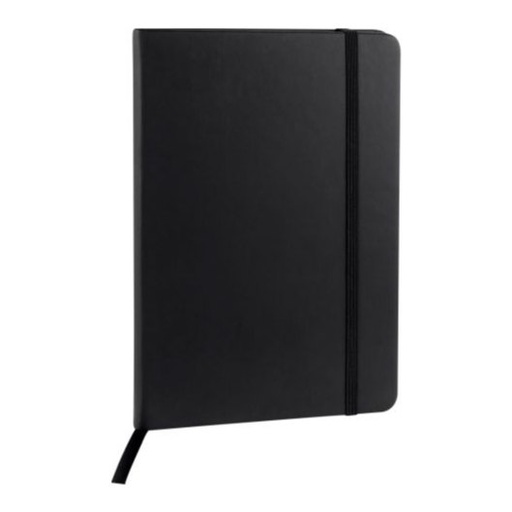 [001865] Libreta Smyrna Negro PromoOpcion