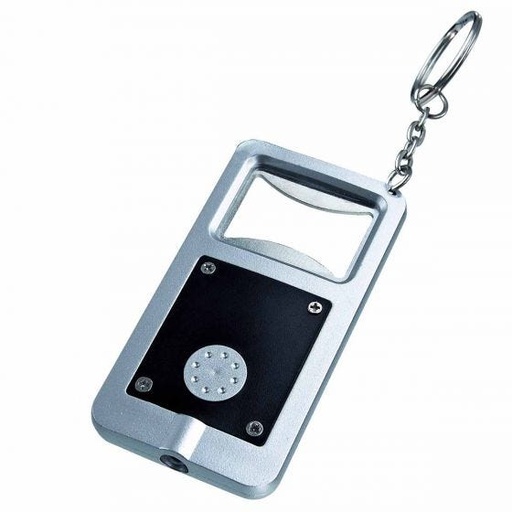 [001892] Llavero Destapador Stadium Negro PromoOpcion