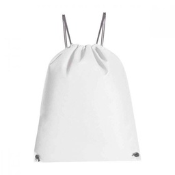 [001932] Bolsa-Mochila Pastrana Blanco PromoOpcion