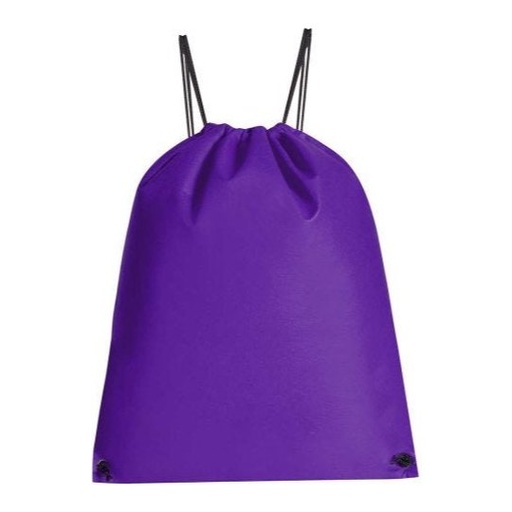 [001933] Bolsa-Mochila Pastrana Morado PromoOpcion