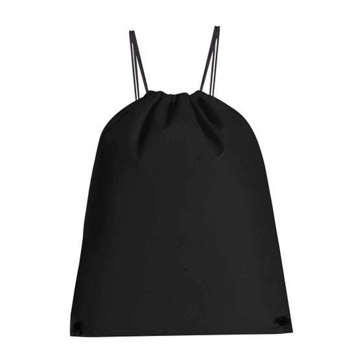 [001935] Bolsa-Mochila Pastrana Negro PromoOpcion