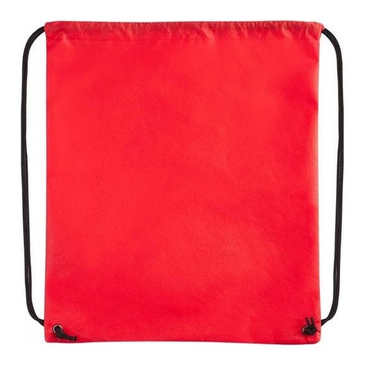 [001936] Bolsa-Mochila Pastrana Rojo PromoOpcion