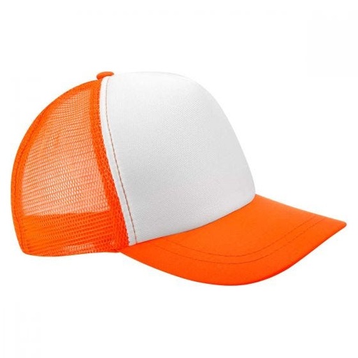 [002001] Gorra Trucker Naranja Neon PromoOpcion