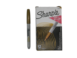 [002308] Marcador Sharpie Oro P/ Fino C/ 12 pzs Newell