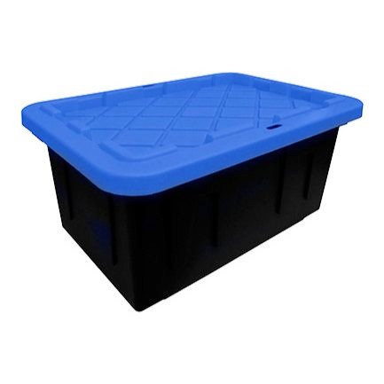 [002508] Caja Plastico Uso Rudo 42 Lts Negro