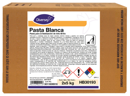 [002526] Pasta Pulir Piso Alto Brillo Pasta Blanca 5 Kgs C/ 2 pzs Diversey